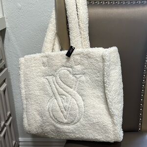 Victoria Secret Fuzzy Tote